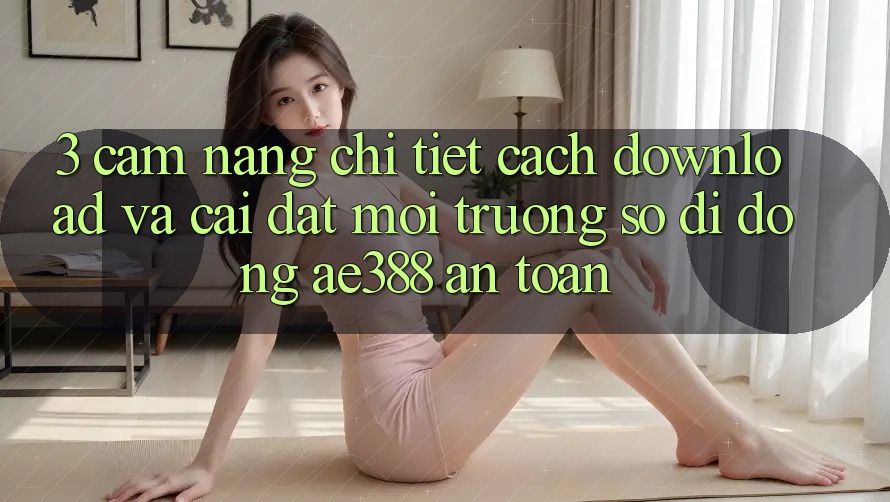 3. Cẩm nang chi tiết cách download và cài đặt Môi trường số di động ae388 an toàn 3. Cẩm nang chi tiết cách download và cài đặt Môi trường số di động ae388 an toàn