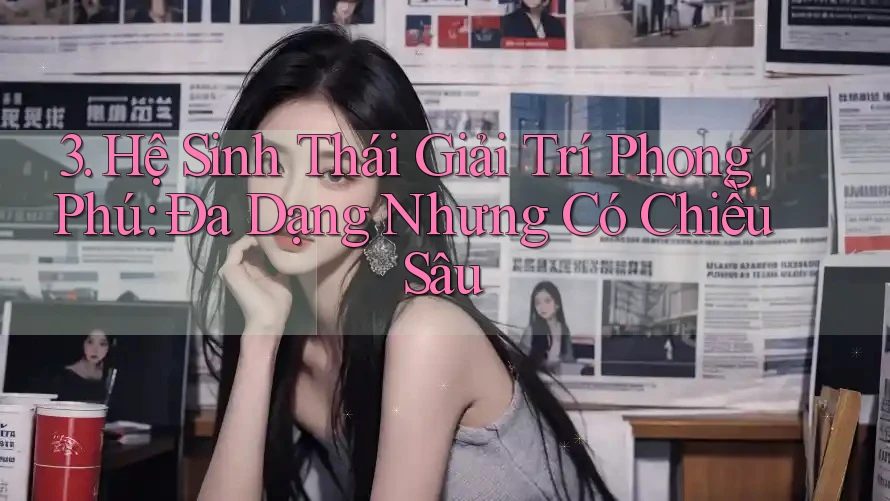 3. Hệ Sinh Thái Giải Trí Phong Phú: Đa Dạng Nhưng Có Chiều Sâu 3. Hệ Sinh Thái Giải Trí Phong Phú: Đa Dạng Nhưng Có Chiều Sâu