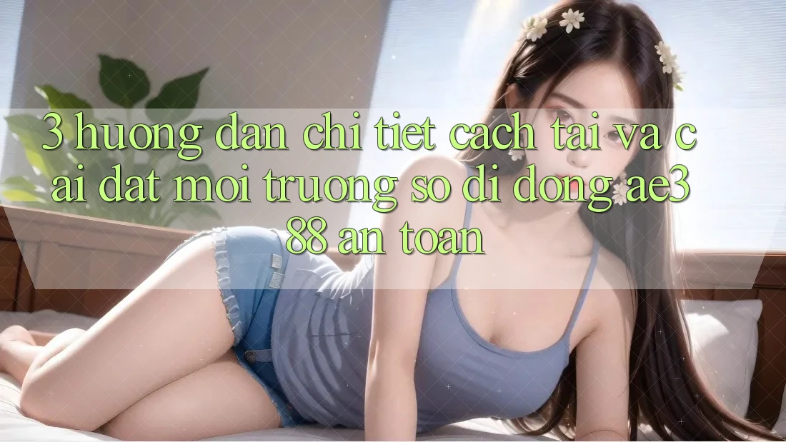 3. Hướng dẫn chi tiết cách tải và cài đặt Môi trường số di động ae388 an toàn 3. Hướng dẫn chi tiết cách tải và cài đặt Môi trường số di động ae388 an toàn