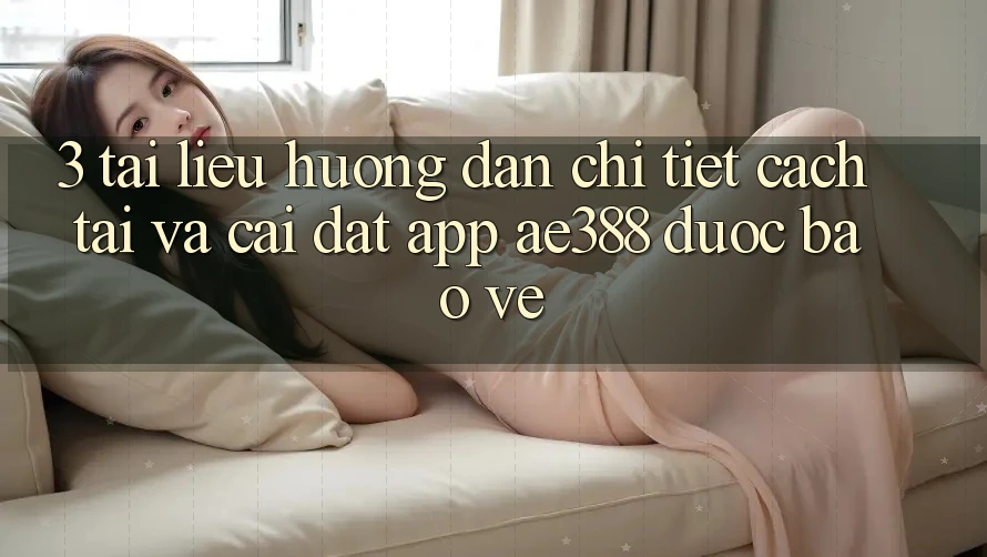 3. Tài liệu hướng dẫn chi tiết cách tải và cài đặt App ae388 được bảo vệ 3. Tài liệu hướng dẫn chi tiết cách tải và cài đặt App ae388 được bảo vệ
