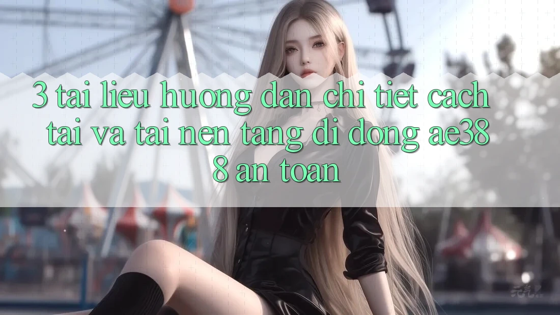 3. Tài liệu hướng dẫn chi tiết cách tải và tải Nền tảng di động ae388 an toàn