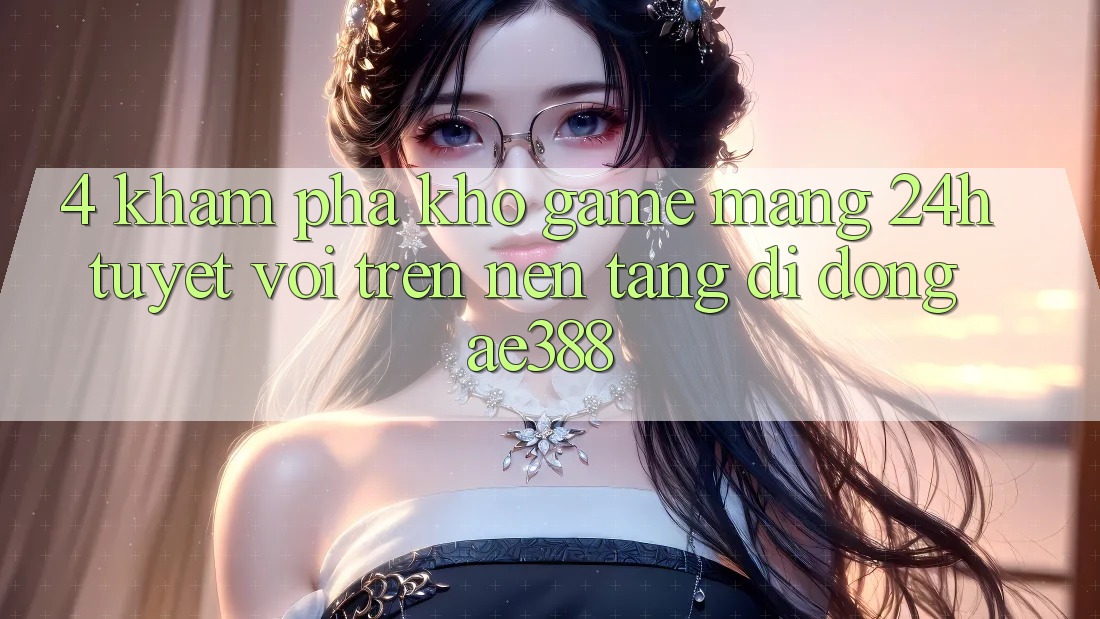 4. Khám phá kho game mạng 24h tuyệt vời trên Nền tảng di động ae388 4. Khám phá kho game mạng 24h tuyệt vời trên Nền tảng di động ae388
