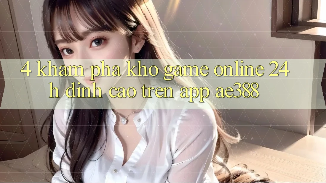 4. Khám phá kho game online 24h đỉnh cao trên App ae388
