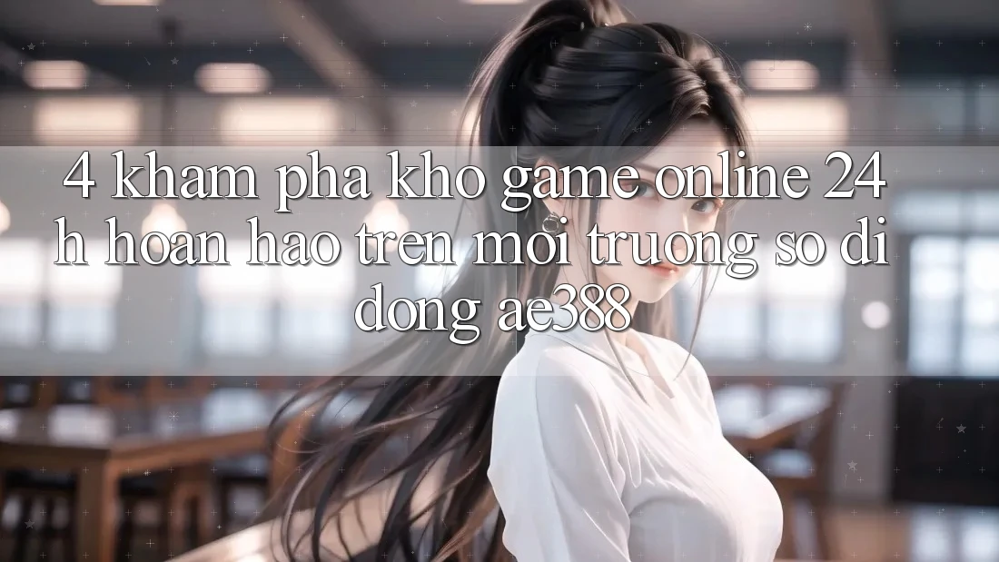 4. Khám phá kho game online 24h hoàn hảo trên Môi trường số di động ae388 4. Khám phá kho game online 24h hoàn hảo trên Môi trường số di động ae388