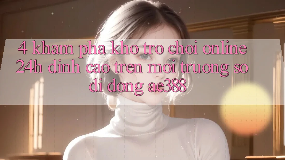 4. Khám phá kho trò chơi online 24h đỉnh cao trên Môi trường số di động ae388 4. Khám phá kho trò chơi online 24h đỉnh cao trên Môi trường số di động ae388
