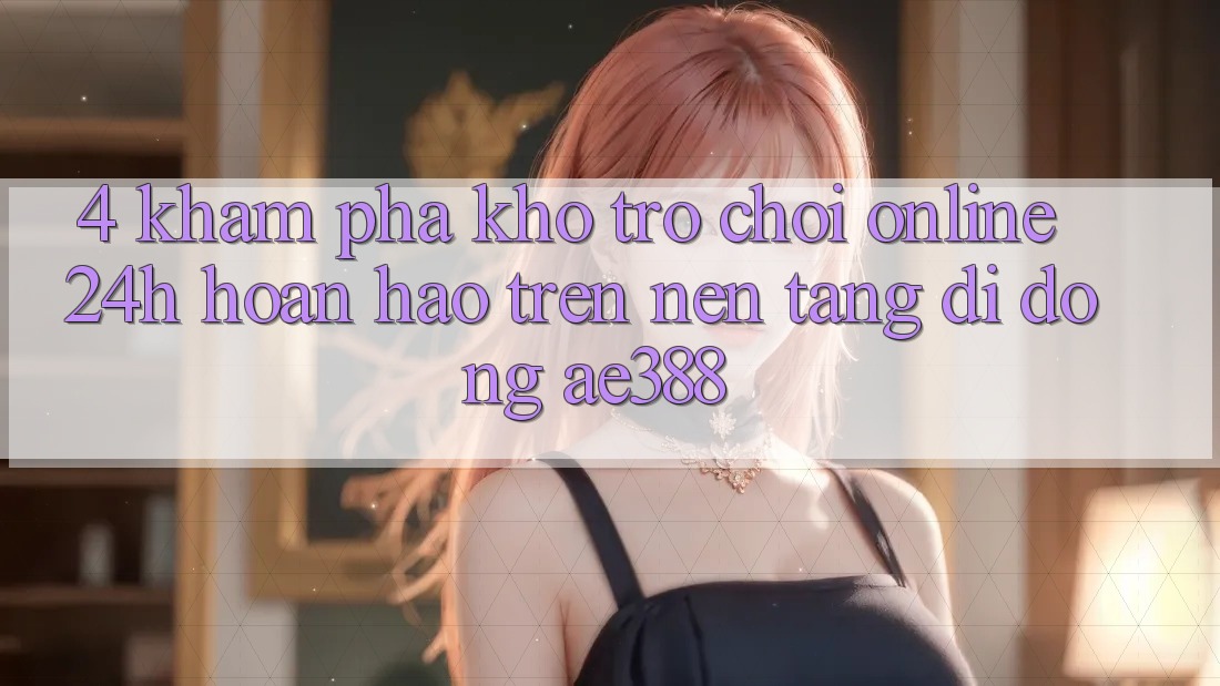4. Khám phá kho trò chơi online 24h hoàn hảo trên Nền tảng di động ae388 4. Khám phá kho trò chơi online 24h hoàn hảo trên Nền tảng di động ae388