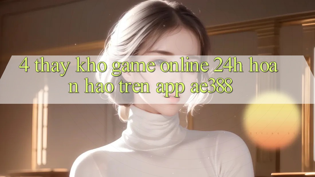 4. Thấy kho game online 24h hoàn hảo trên App ae388