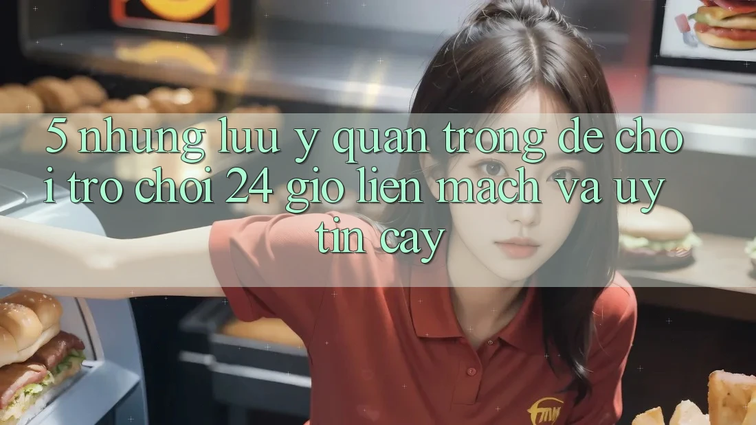 5. Những lưu ý quan trọng để chơi trò chơi 24 giờ liền mạch và uy tín cậy 5. Những lưu ý quan trọng để chơi trò chơi 24 giờ liền mạch và uy tín cậy