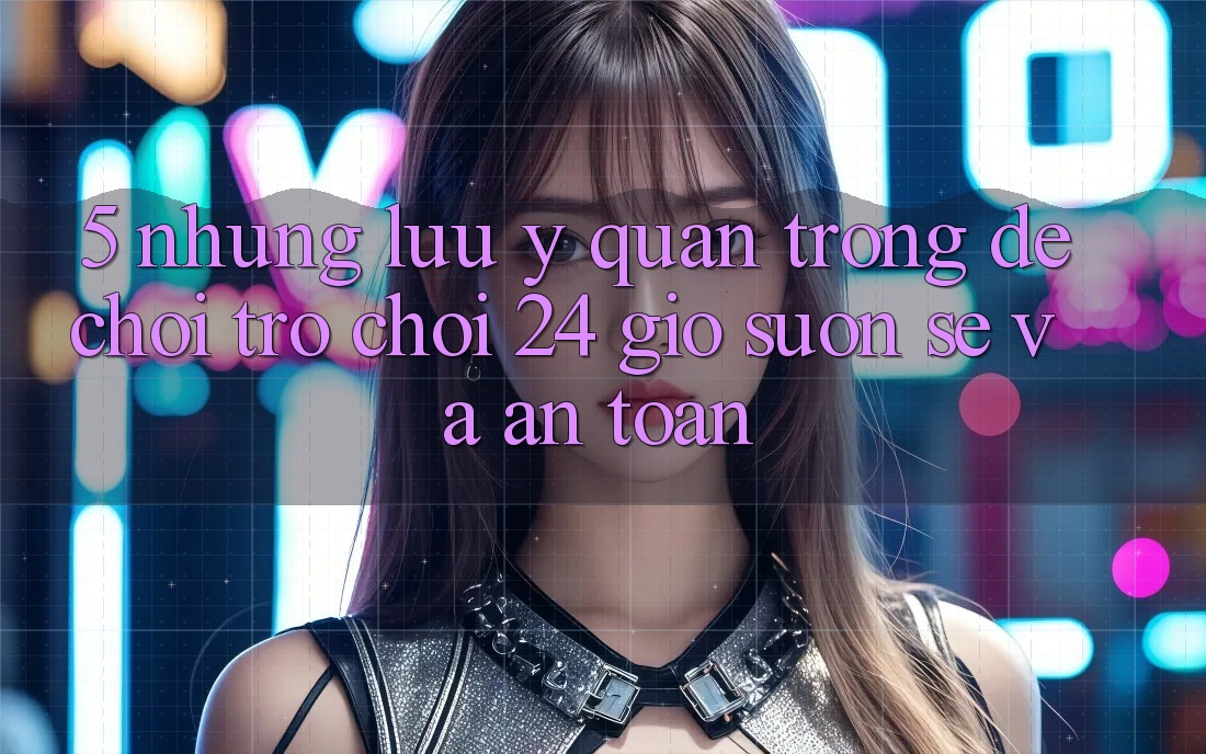 5. Những lưu ý quan trọng để chơi trò chơi 24 giờ suôn sẻ và an toàn 5. Những lưu ý quan trọng để chơi trò chơi 24 giờ suôn sẻ và an toàn