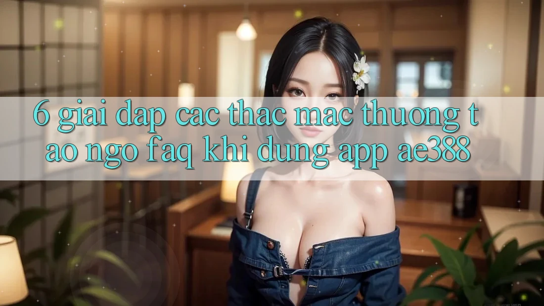 6. Giải đáp các thắc mắc thường tao ngộ (FAQ) khi dùng App ae388 6. Giải đáp các thắc mắc thường tao ngộ (FAQ) khi dùng App ae388