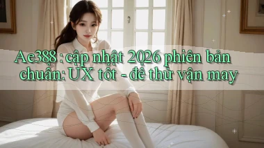 Ae388 cập nhật 2026 phiên bản chuẩn UX tốt   để thử vận may