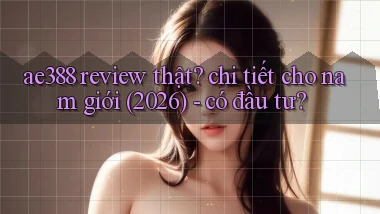 ae388 review thật chi tiết cho nam giới (2026)   có đầu tư