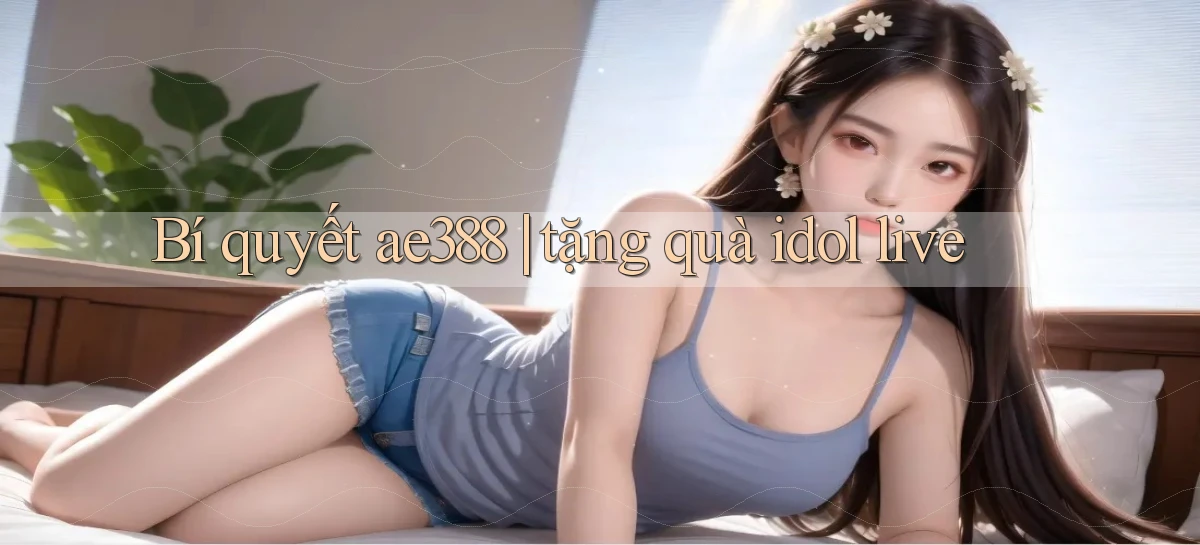 Bí quyết ae388 tặng quà idol live