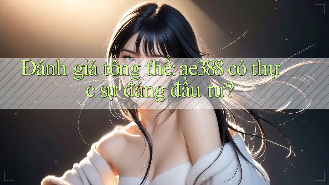 Đánh giá tổng thể: ae388 có thực sự đáng đầu tư? Đánh giá tổng thể: ae388 có thực sự đáng đầu tư?