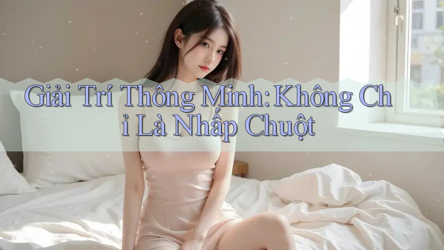 Giải Trí Thông Minh: Không Chỉ Là Nhấp Chuột Giải Trí Thông Minh: Không Chỉ Là Nhấp Chuột