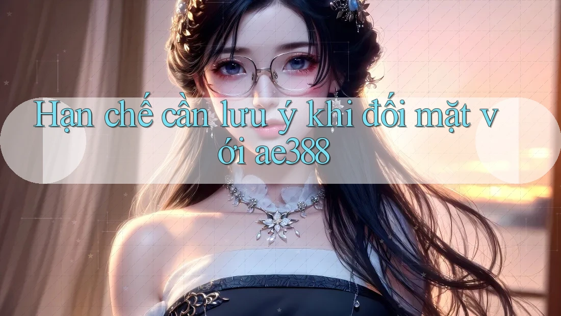 Hạn chế cần lưu ý khi đối mặt với ae388