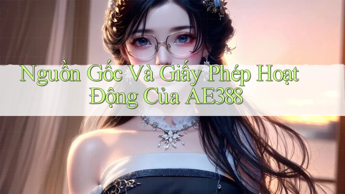 Nguồn Gốc Và Giấy Phép Hoạt Động Của AE388 Nguồn Gốc Và Giấy Phép Hoạt Động Của AE388