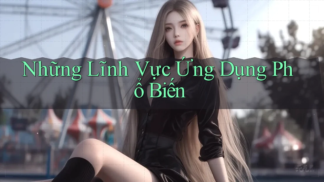 Những Lĩnh Vực Ứng Dụng Phổ Biến Những Lĩnh Vực Ứng Dụng Phổ Biến