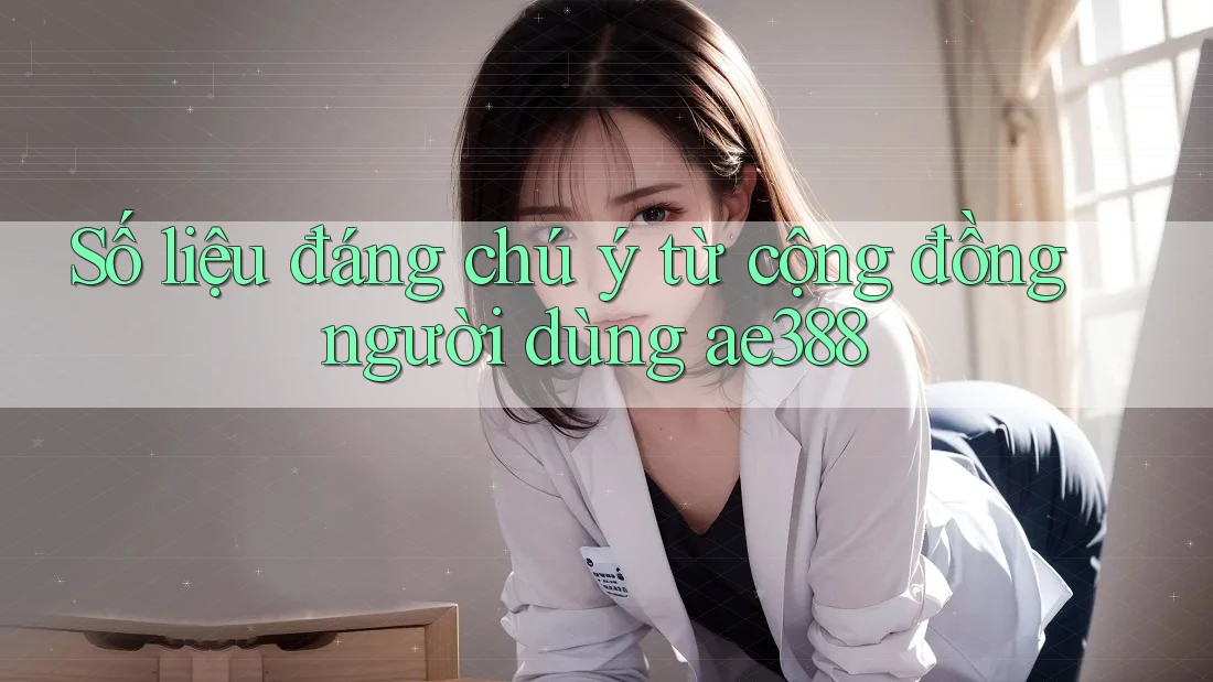 Số liệu đáng chú ý từ cộng đồng người dùng ae388 Số liệu đáng chú ý từ cộng đồng người dùng ae388