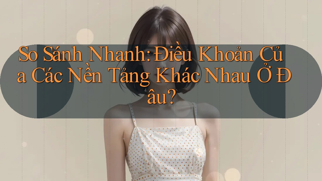 So Sánh Nhanh: Điều Khoản Của Các Nền Tảng Khác Nhau Ở Đâu? So Sánh Nhanh: Điều Khoản Của Các Nền Tảng Khác Nhau Ở Đâu?