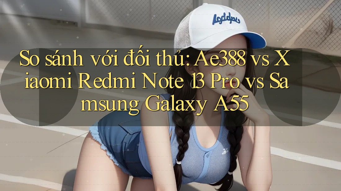 So sánh với đối thủ: Ae388 vs Xiaomi Redmi Note 13 Pro vs Samsung Galaxy A55 So sánh với đối thủ: Ae388 vs Xiaomi Redmi Note 13 Pro vs Samsung Galaxy A55
