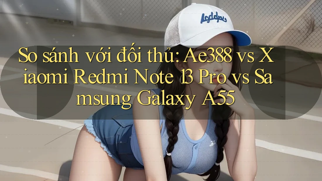 So sánh với đối thủ: Ae388 vs Xiaomi Redmi Note 13 Pro vs Samsung Galaxy A55 So sánh với đối thủ: Ae388 vs Xiaomi Redmi Note 13 Pro vs Samsung Galaxy A55