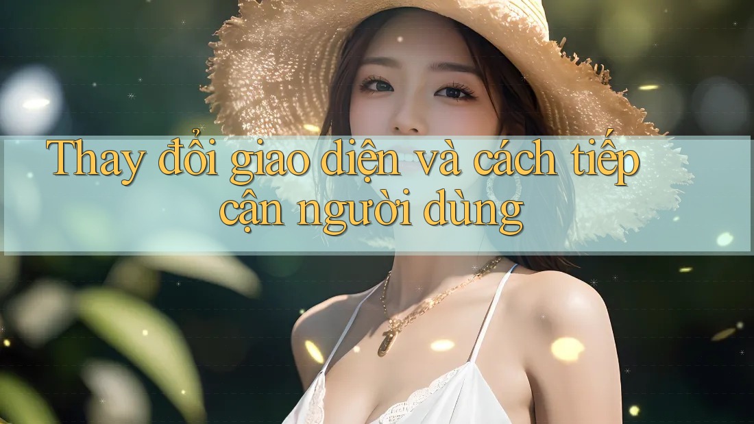 Thay đổi giao diện và cách tiếp cận người dùng Thay đổi giao diện và cách tiếp cận người dùng